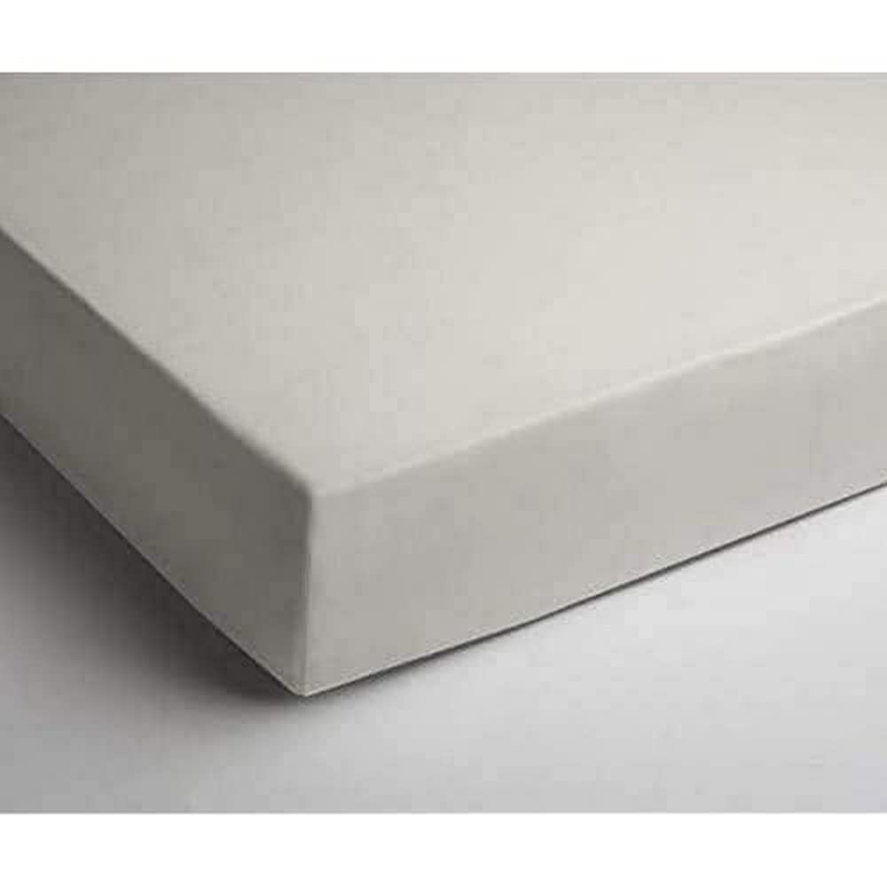 Papillon Fitted sheet interlock jersey natural, Cotton, 90 x 200 cm