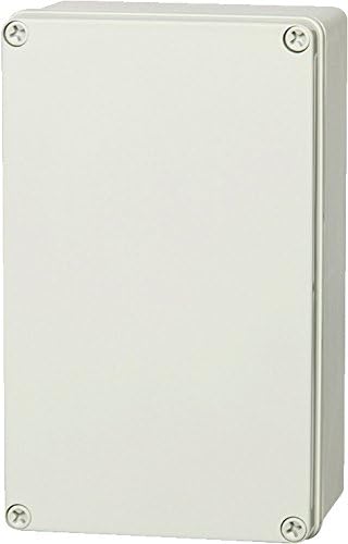 Fibox Enclosures Fibox UL PC M 95 G Piccolo Series NEMA 4X Polycarbonate Grey Cover Enclosure Base with Screws for Mounting Plate 9.1x5.5x3.7, 5width, 9.1" Length