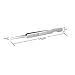 EMEDA Eyelash Extension Tweezers for Isolation Separation Natural Lashes with Short Tiny Mini L Tips 45 Degree Professional Precision Stainless Steel Volume Lash Tweezers for Premade Fans (AS10)