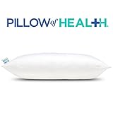 Pillow of Health - Queen | Luxury, Customizable, Therapeutic Pillow For a Better Night’s Sleep | Patented Adjustable Design | Antimicrobial, Hypoallergenic, Dust Mite Resistant | Made in America