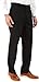 Dockers Men's Straight Fit Signature Khaki Pant D2, Black (Stretch), 34W x 32L