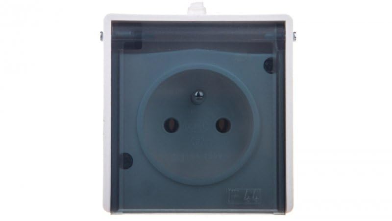 Ospel GNH-1LZ/00/d White IP44 16 A 1 Piece