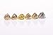 HASTTHOU Set of 6 Green Bay Packers Championship Ring by Display Box Set (with Box)