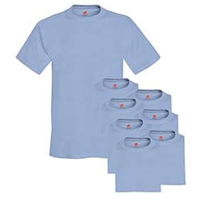 Hanes Herren 6-Pack Plus 2 Free Crew T-Shirts