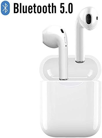 True Wireless Stereo Earbuds Bluetooth Headset in-Ear Earbuds Sports Headset,Bluetooth 5.0 Auto Pairing with Charging Case for Apple Airpods Android/iPhone