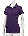 Regna X Plus Size Moisture Wicking Short Sleeve Polo t Shirt Women Purple 2XL