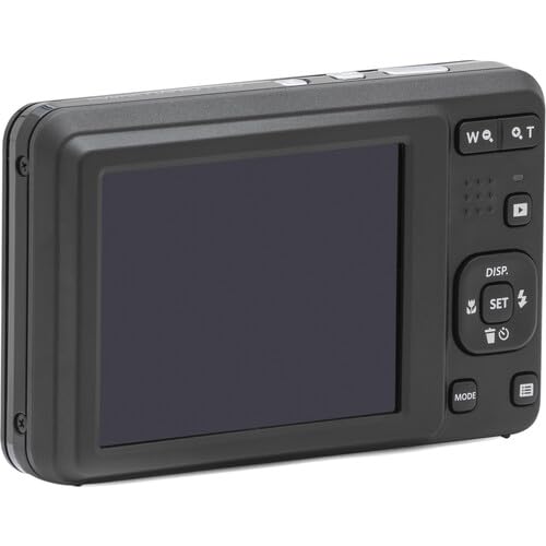 Kodak Pixpro FZ55 Digital Camera (Black) Bundle, Includes: SanDisk 128GB Memory Card, Hard Shell Camera Case, SD Card Reader and More (6 Items)