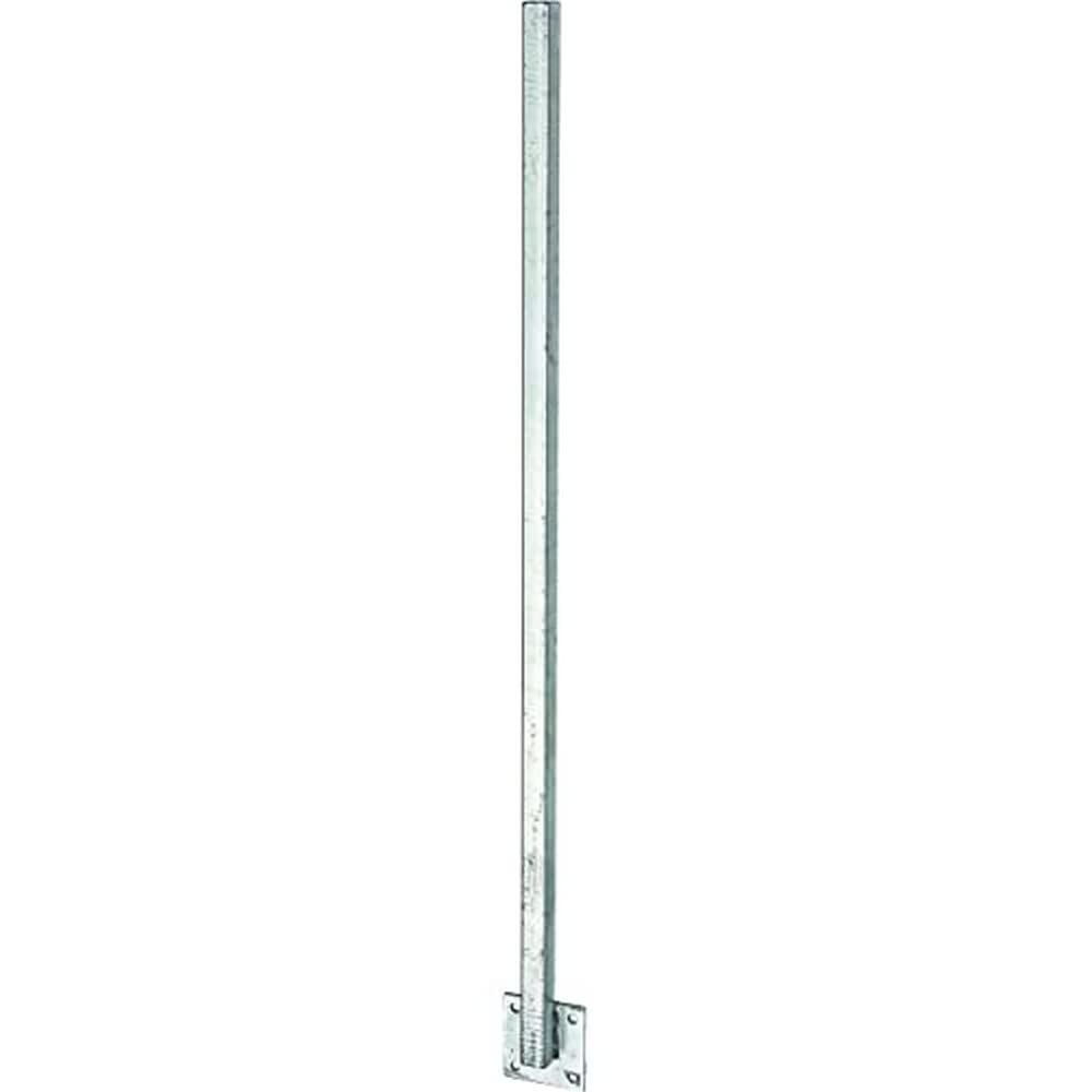Alberts 700225 Universal Post | Welded Directly Against Plate | for Screwing On | Length 1150 mm | Posts 30 x 30 mm