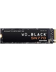 WD_BLACK 1TB SN770 NVMe Internal Gaming SSD Solid State Drive - Gen4 PCIe, M.2 2280, Up to 5,150 MB/s - WDS100T3X0E