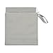 Sweet Baby Carrot | High Chair Mat | Easy Cleaning Child Snack Mat | High Chair Washable,Durable, Stain Resistant Fabric | 100% Polyester | 42 Inches | Gray Chevron