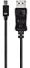Accell B143B-007B Mdp to DP 1.2 - VESA-Certified Mini DisplayPort to DisplayPort 1.2 Cable - 6 Feet (Black), Hbr2, 4K UHD @60Hz, 1920X1080@240Hz(Pack of 1)