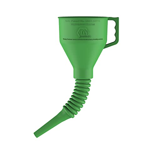 TEC Products FlexAll Funnel Flexible Rubber Funnel with Handle