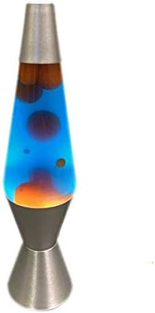 Amazon ラバライト Lava Light Lamp ラバランプ Orange Wax Blue Liquid Silver Base 2117 Choppers テーブルランプ 通販
