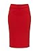 REGNA X Womens Stretchy Wear to work Office Pencil Fitted Skirt (Plus size Available)
