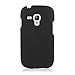 Generic Rubberized Protector Cover Case for Samsung Galaxy S3 Mini - Retail Packaging - Black