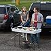 Ice Party Table Portable Tailgate Camping Table