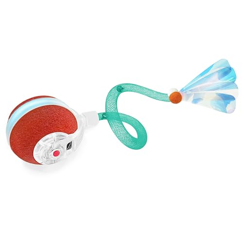 Photo 1 of Jkanti Interactive Cat Toys for Indoor Cats,The 3rd Generation Agile Moving Cat Ball with Elastic Mesh Tail,Automatic Kitten Toys for Bored Indoor Adult Cats,Motion Activated