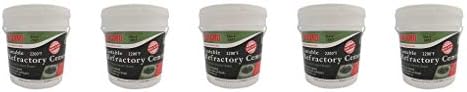 Rutland 12.5 lbs Tub Castable Cement - Mix with Water (Fire Clay) 2200 Degree (5)