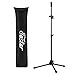 Eastar Tenor/Bass Trombone Stand Holder Heavy-duty, Portable Adjustable Stand Bracket Set with Carrying Bag, Black, EST-002