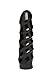 Doc Johnson Vac U Lock Codeblack Raging Hard On Dildo, 6 inch