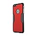 iPhone 6 Case, Fits iPhone 6s Black SaharaCase Viper Bonus Tempered Glass Screen Protector [Slim Rugged Protection Kit] [Built-in Camera Hood] TPU Bumper PC Back (Black Red)