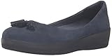 FitFlop Women's Suede Tassel Superballerina Ballet Flat
