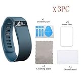 CIKIShield Resistant Screen Protector for Fitbit Charge / Charge HR - Free Replacement Program(12 piece)