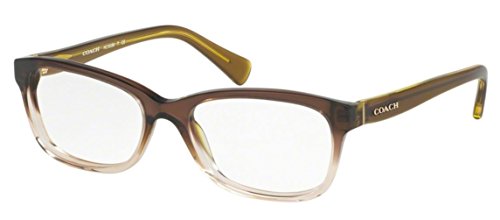 CoachWomen's Hc6089 Rectangular Prescription Eyewear Frames
