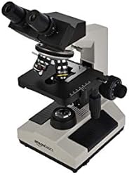 Amazon Basics Compound Binocular Microscope, WF10x and WF20x Eyepieces, 40X-2000X Magnification