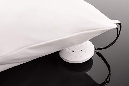 Vibration Alarm, Loud Alarm Clock with Bed Shaker, Extra Loud Alarm Clock with Bed Shaker, Vibrating Alarm Clock for Heavy Sleepers, Wireless Alarm, Vibration Wake Up Alarm, Deaf and Hard of Hearing