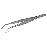 JB Prince Curved Extra Fine Tip Tweezer