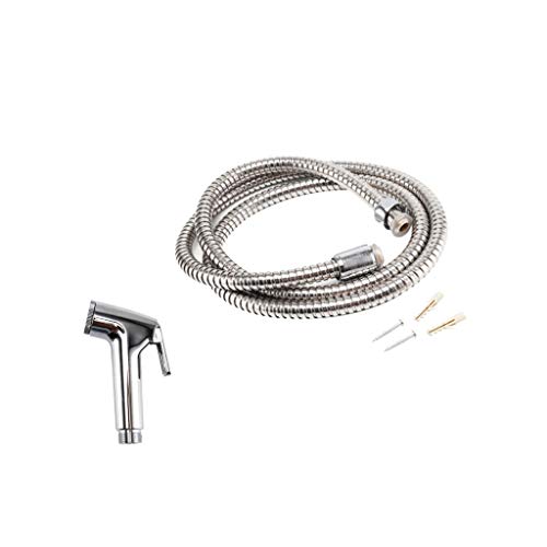 Bidet Spray,Gunel Premium Chrome Bathroom Handheld Bidet Toilet Sprayer - Sprayer Used for Personal Hygiene and Potty Toilet Spray Shower Attachment (White)