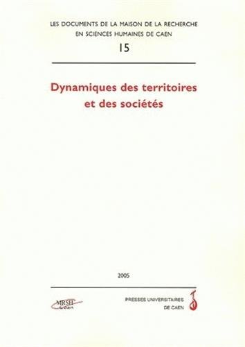 Dynamiques des territoires et des sociétés