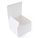 MESHA 6x6x4'' White Gift Boxes 50 PC,Bridesmaid Proposal Box, Recycled Paper Small Gift Boxes with Lids for Presents, Gift Boxes Bulk for Party Favor, Crafting