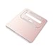 Satechi Lightweight Aluminum Portable Laptop Stand - Compatible with MacBook, MacBook Pro, Microsoft Surface Pro and more (Rose Gold)