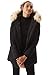 Molemsx Women's Duck Down Long Parka Winter Jacket Warm Parka Down Coat with Fur Hood Puffer Jacket