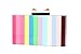 Women Acrylic Clutch Purses Rainbow Pattern with Chain Strap Striped Desiger