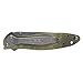 Kershaw Leek Camo Pocketknife (1660CAMO); 3-Inch Stainless Steel Blade Bead-Blasted Finish, Anodized Aluminum Handle, Frame Lock, SpeedSafe Assisted Opening Reversible Pocketclip; 2.4 OZ.