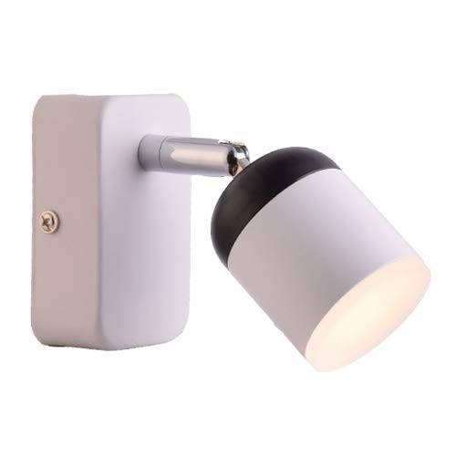 Starry Night LED Stainless Steel Wall Spot Light (White, 7W, Warm Adjustable Rotatable)