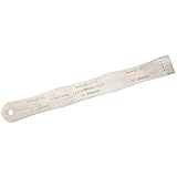 Fretboard / Neck Guitar Radius Gauge 6 Radii