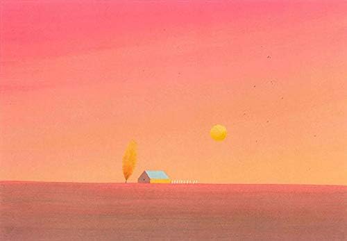 絵画 版画 葉祥明 ようしょうめい 深紅の夕焼け インテリア B07wxh4v69 6 864円 人気海外一番 100 品質保証 全品送料無料 即日出荷 Sale開催中