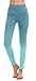 RUNNING GIRL Ombre Yoga Leggings Compatible for Nike Seamless Power Stretch High Waisted Yoga Pants for Women(2015,Green,S/M)
