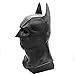 LACKINGONE Batman Mask Latex Mask Black for Cosplay Party Carnival