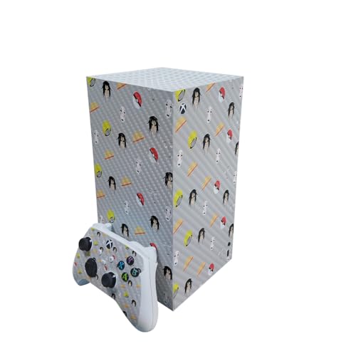 Carbon Fiber Gaming Skin Compatible with Microsoft Xbox Series X Digital Editio…