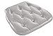 Flash Furniture Hard Silver Tufted Vinyl Chiavari Chair Cushion