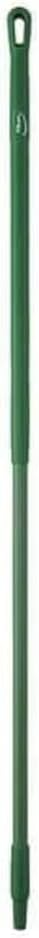 Vikan 29382 Fiberglass Handle with Threaded Tip 59 Green 1-7/32" Dia