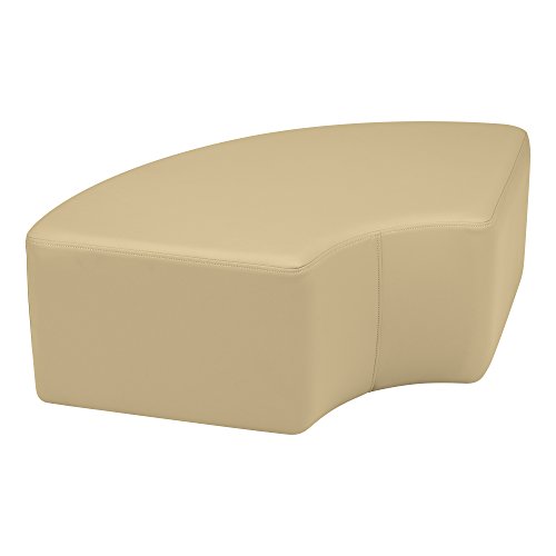 Sprogs 12" H Structured Quarter Round Stool -Flexible Modular Collaborative Sof…