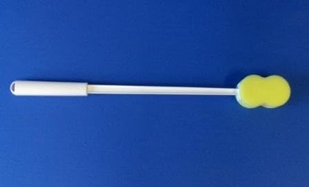 Ergonomic Long Handle Bath Sponges(Size=Round)