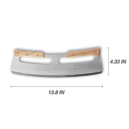 Pizza Cutter, Premium Stainless Steel Pizza Knife Cutters Slicer with