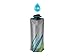 Vapur Collapsible Water Bottle With Carabiner, Compact Bottle Folds Flat For Hydration On The Go, Ideal for Traveling, Hiking or Camping, 34 Ounce, Grey & Teal, Pack of 1